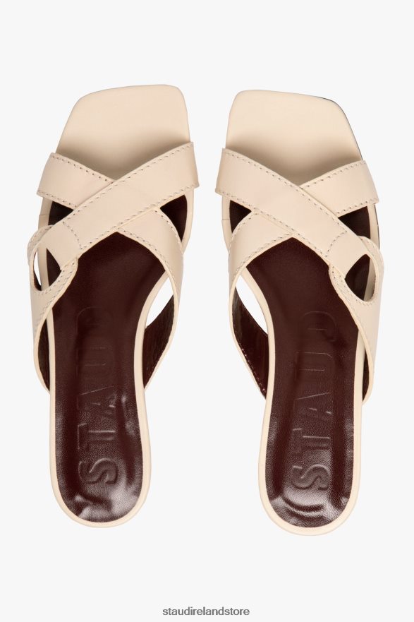 Women Shoes Cream STAUD CAMILLE SANDAL H8RLPJ932