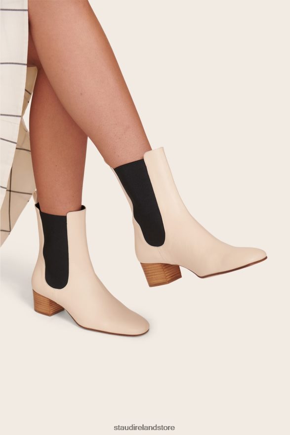Women Shoes Cream STAUD DAPHNE BOOT H8RLPJ986