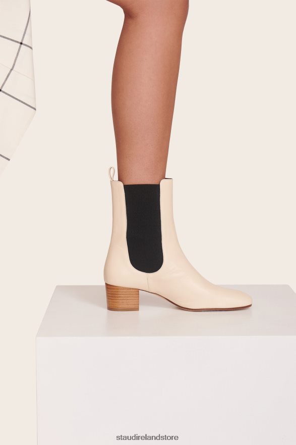 Women Shoes Cream STAUD DAPHNE BOOT H8RLPJ986