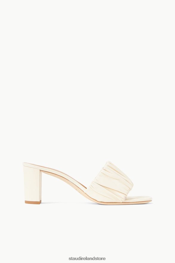 Women Shoes Cream STAUD FRANCINE HEEL H8RLPJ883