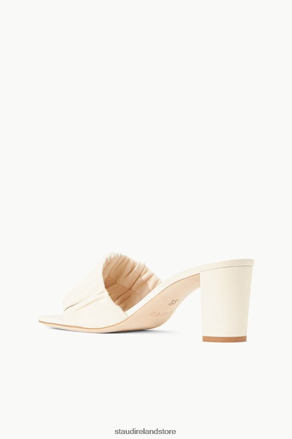 Women Shoes Cream STAUD FRANCINE HEEL H8RLPJ883
