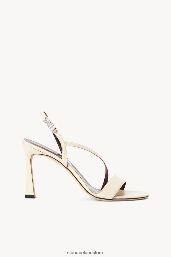 Women Shoes Cream STAUD NADJA HEEL H8RLPJ904