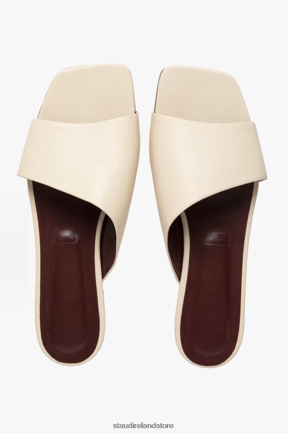 Women Shoes Cream STAUD NEVIL SANDAL H8RLPJ933