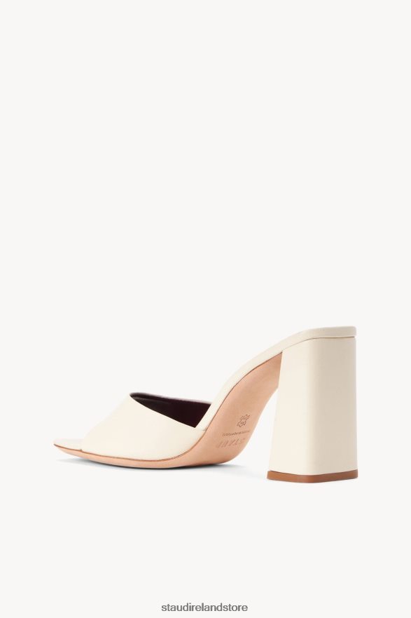 Women Shoes Cream STAUD SLOANE HEEL H8RLPJ880