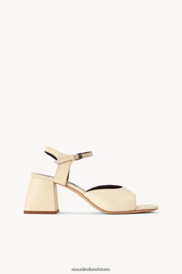 Women Shoes Cream STAUD TWYLA HEEL H8RLPJ873
