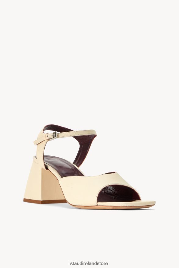 Women Shoes Cream STAUD TWYLA HEEL H8RLPJ873