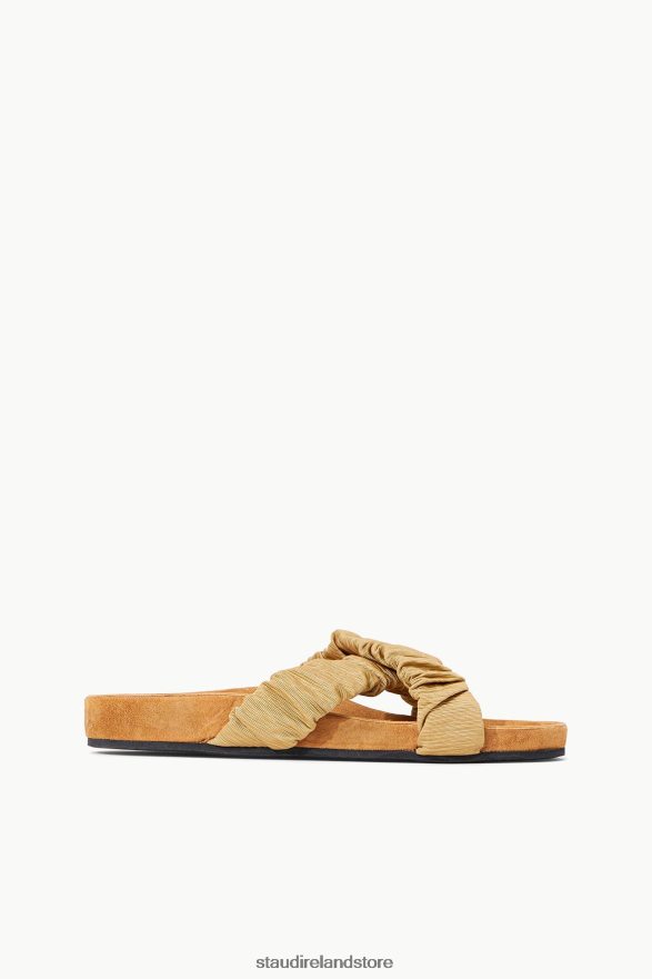 Women Shoes Fennel Cashew STAUD MICHEL SLIDE H8RLPJ919