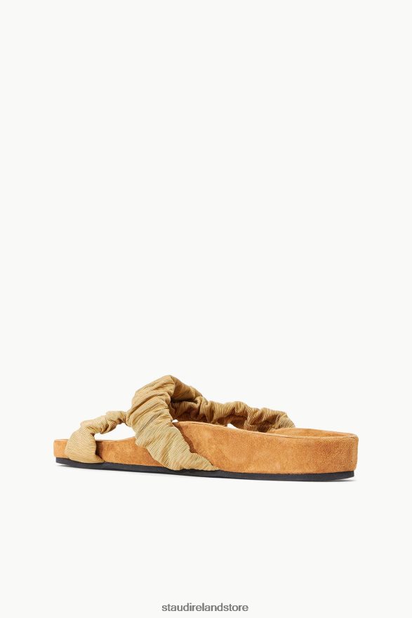 Women Shoes Fennel Cashew STAUD MICHEL SLIDE H8RLPJ919