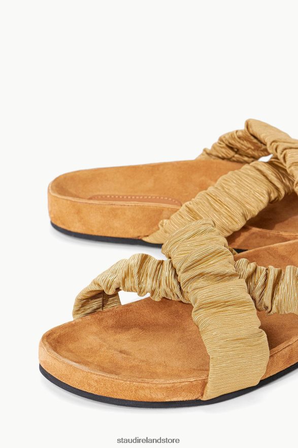 Women Shoes Fennel Cashew STAUD MICHEL SLIDE H8RLPJ919