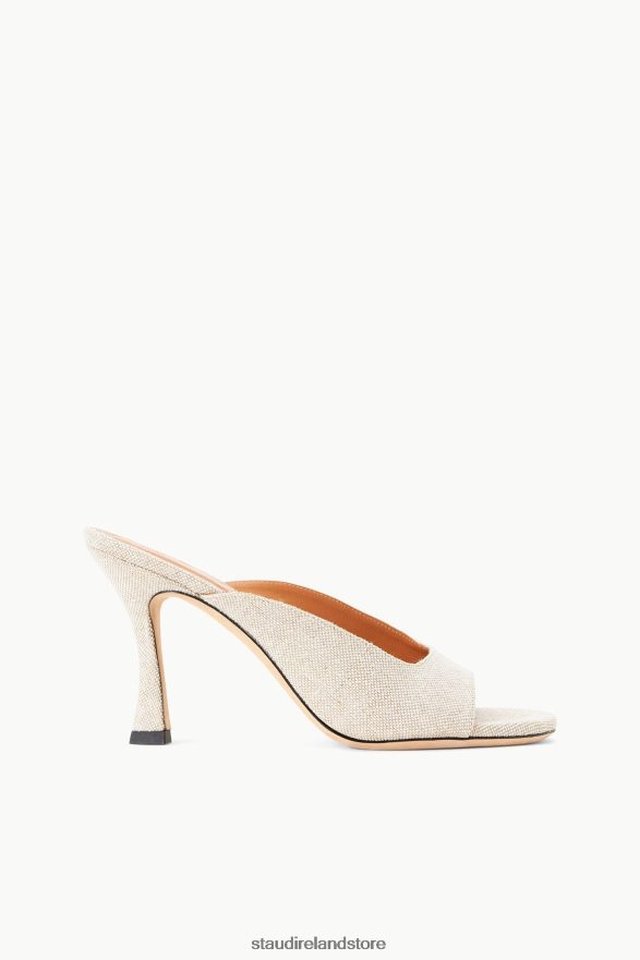 Women Shoes Natural Linen STAUD SYLVIA MULE H8RLPJ946