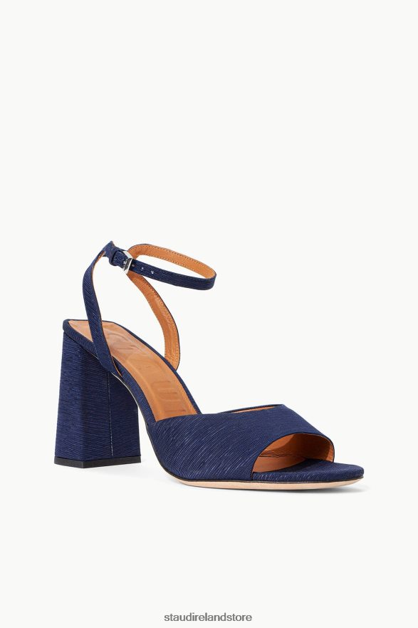 Women Shoes Navy STAUD SOLANGE HEEL H8RLPJ871