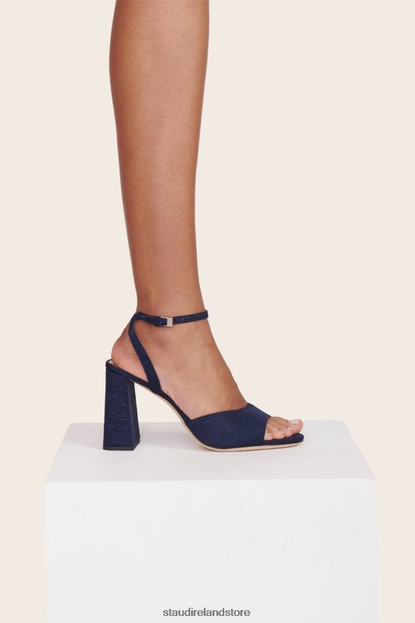 Women Shoes Navy STAUD SOLANGE HEEL H8RLPJ871