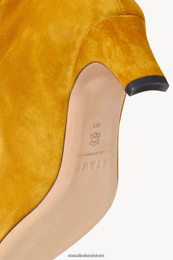Women Shoes Ocher STAUD WALLY BOOT SUEDE H8RLPJ967