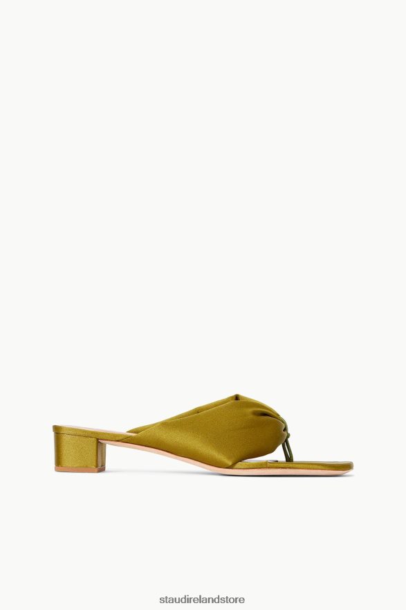 Women Shoes Olive STAUD DAHLIA SANDAL SATIN H8RLPJ887