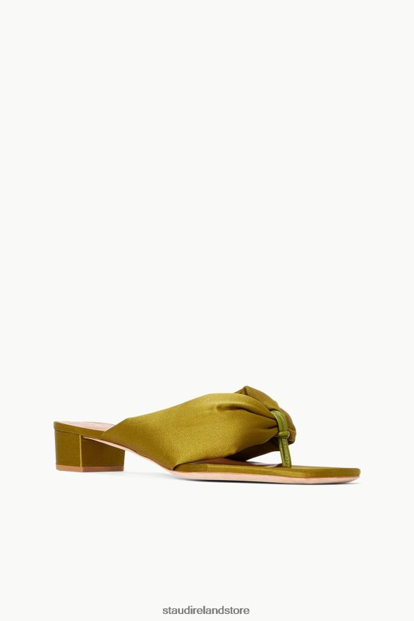Women Shoes Olive STAUD DAHLIA SANDAL SATIN H8RLPJ887