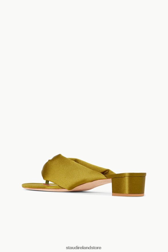 Women Shoes Olive STAUD DAHLIA SANDAL SATIN H8RLPJ887