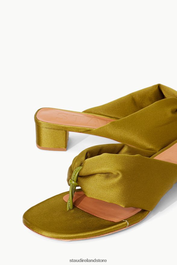 Women Shoes Olive STAUD DAHLIA SANDAL SATIN H8RLPJ887