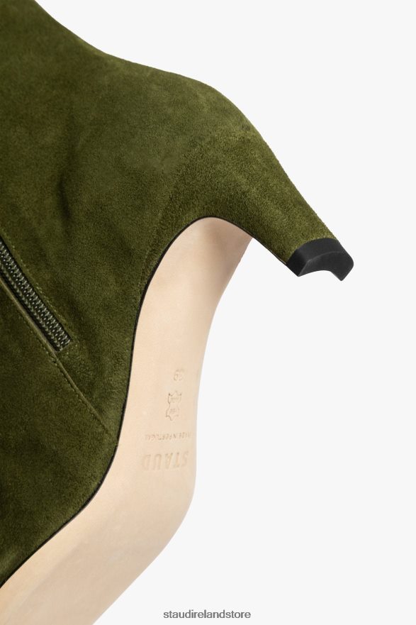 Women Shoes Olive STAUD WALLY ANKLE BOOT SUEDE H8RLPJ980