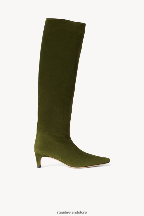 Women Shoes Olive STAUD WALLY BOOT SUEDE H8RLPJ968