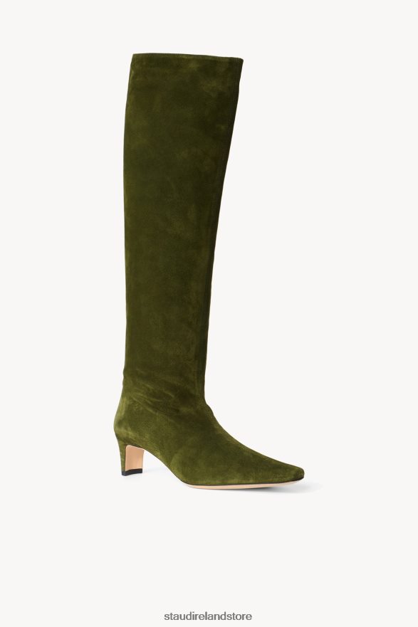 Women Shoes Olive STAUD WALLY BOOT SUEDE H8RLPJ968
