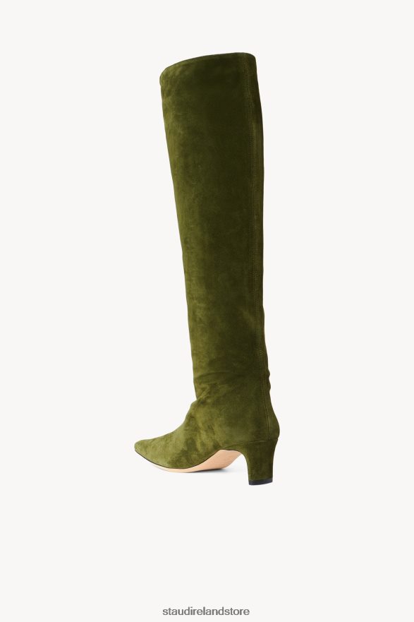 Women Shoes Olive STAUD WALLY BOOT SUEDE H8RLPJ968