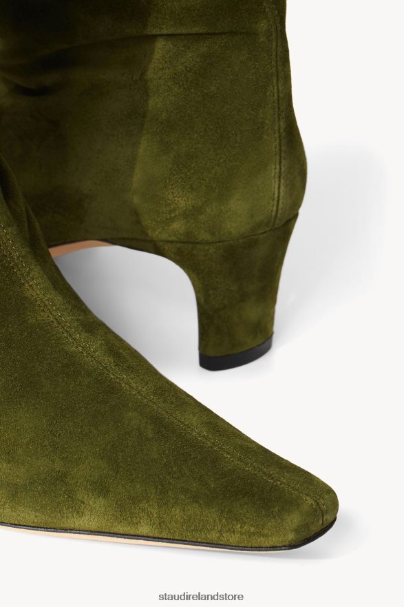 Women Shoes Olive STAUD WALLY BOOT SUEDE H8RLPJ968