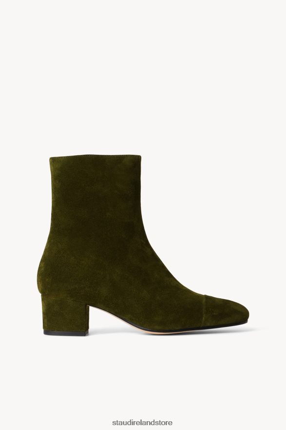 Women Shoes Olive Suede STAUD AIMEE SHORT BOOT H8RLPJ984
