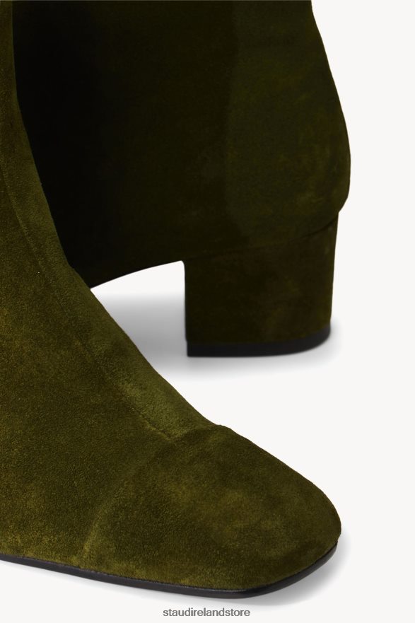 Women Shoes Olive Suede STAUD AIMEE SHORT BOOT H8RLPJ984
