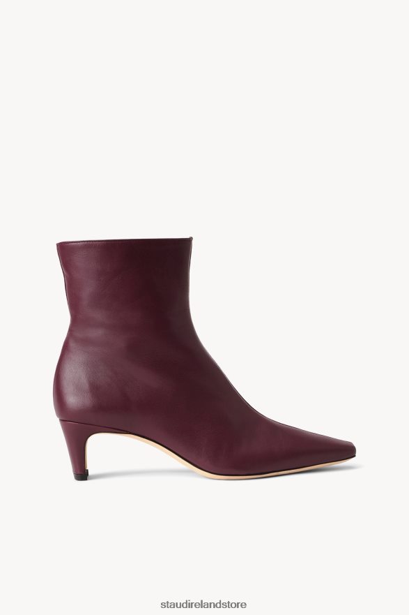 Women Shoes Plum STAUD WALLY SPLIT ANKLE BOOT H8RLPJ996