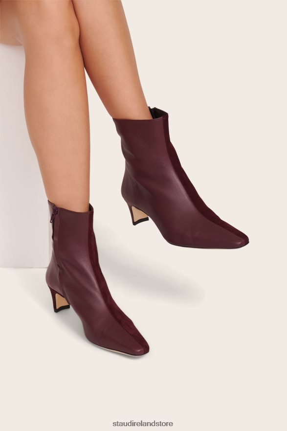 Women Shoes Plum STAUD WALLY SPLIT ANKLE BOOT H8RLPJ996