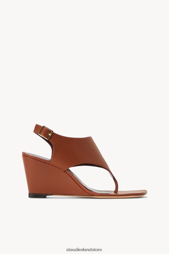 Women Shoes Tan STAUD ALEX WEDGE H8RLPJ940