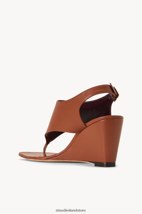 Women Shoes Tan STAUD ALEX WEDGE H8RLPJ940