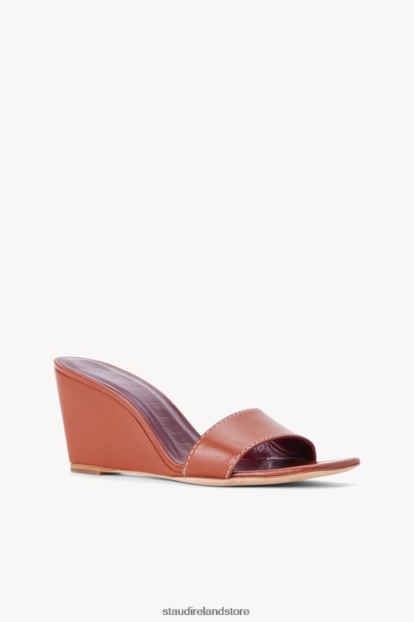 Women Shoes Tan STAUD BILLIE WEDGE H8RLPJ898