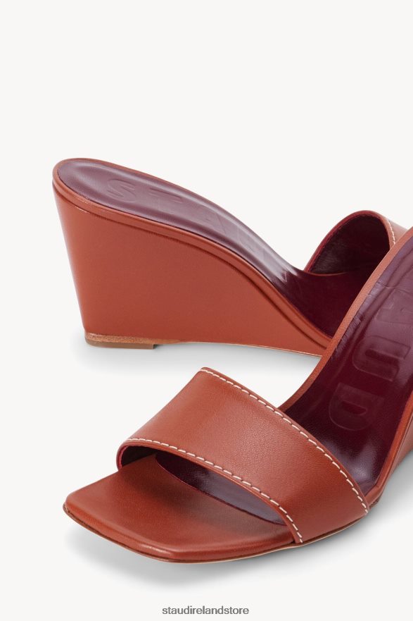 Women Shoes Tan STAUD BILLIE WEDGE H8RLPJ898