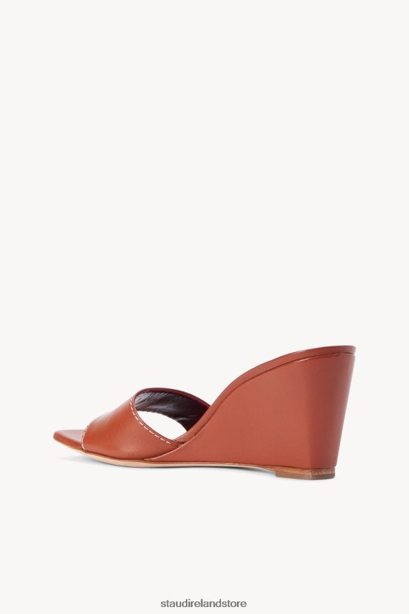 Women Shoes Tan STAUD BILLIE WEDGE H8RLPJ898