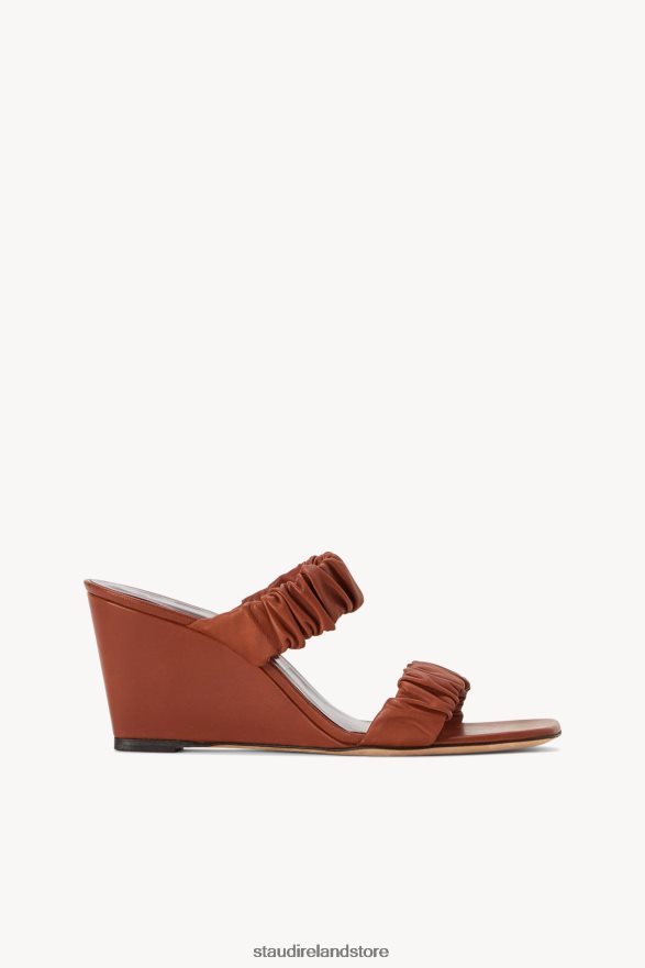 Women Shoes Tan STAUD FRANKIE WEDGE H8RLPJ938