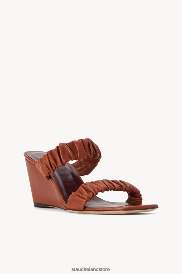 Women Shoes Tan STAUD FRANKIE WEDGE H8RLPJ938
