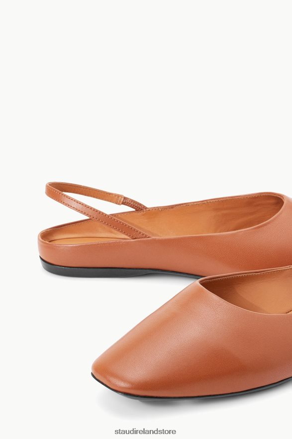 Women Shoes Tan STAUD JANINE MULE H8RLPJ953