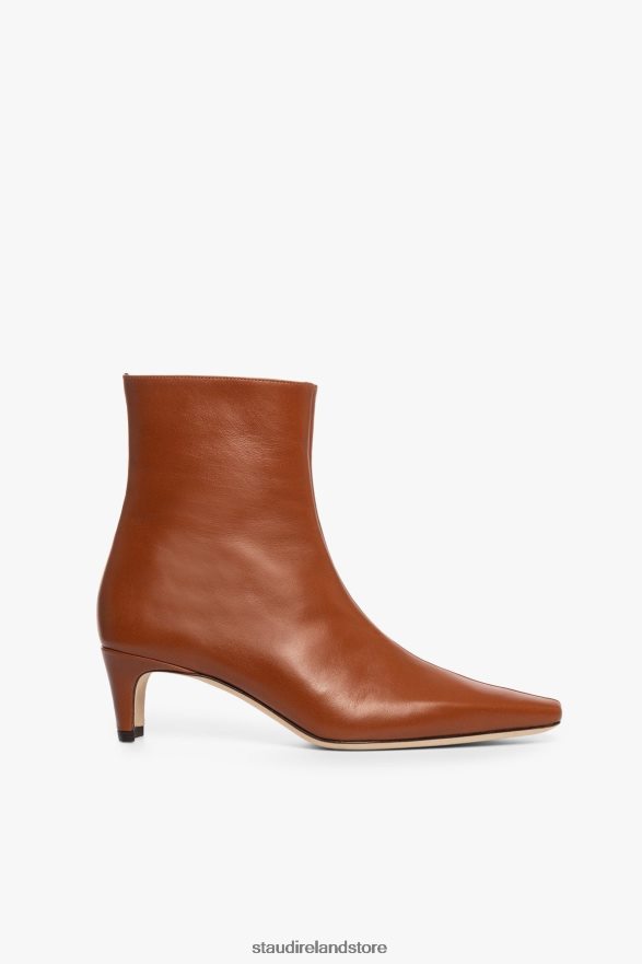 Women Shoes Tan STAUD WALLY ANKLE BOOT H8RLPJ981