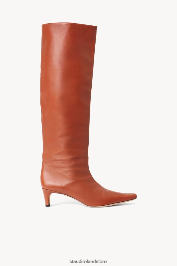 Women Shoes Tan STAUD WALLY BOOT H8RLPJ970