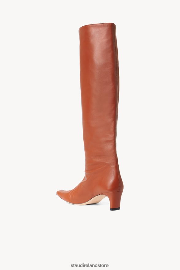 Women Shoes Tan STAUD WALLY BOOT H8RLPJ970