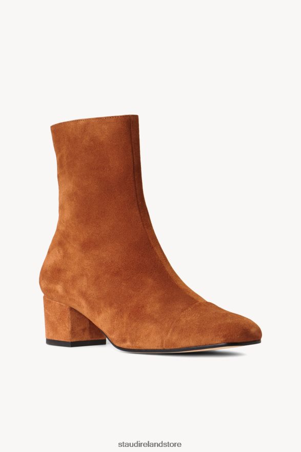 Women Shoes Tan Suede STAUD AIMEE SHORT BOOT H8RLPJ985