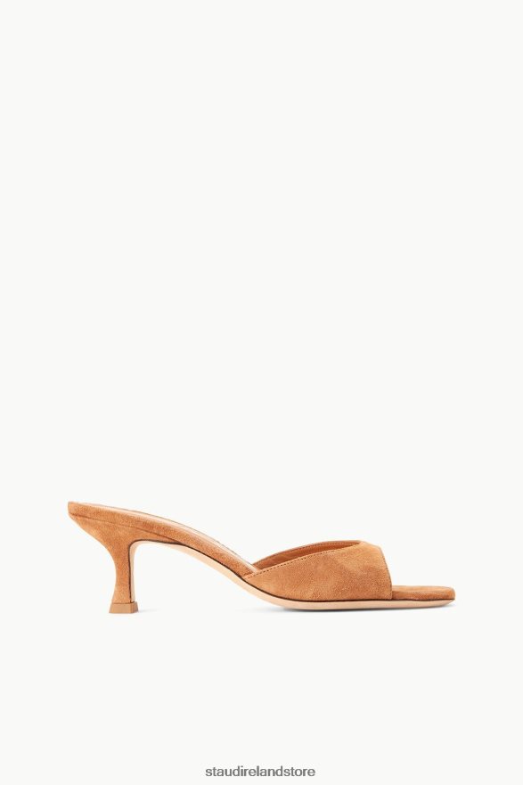 Women Shoes Tan Suede STAUD BRIGITTE MULE H8RLPJ945