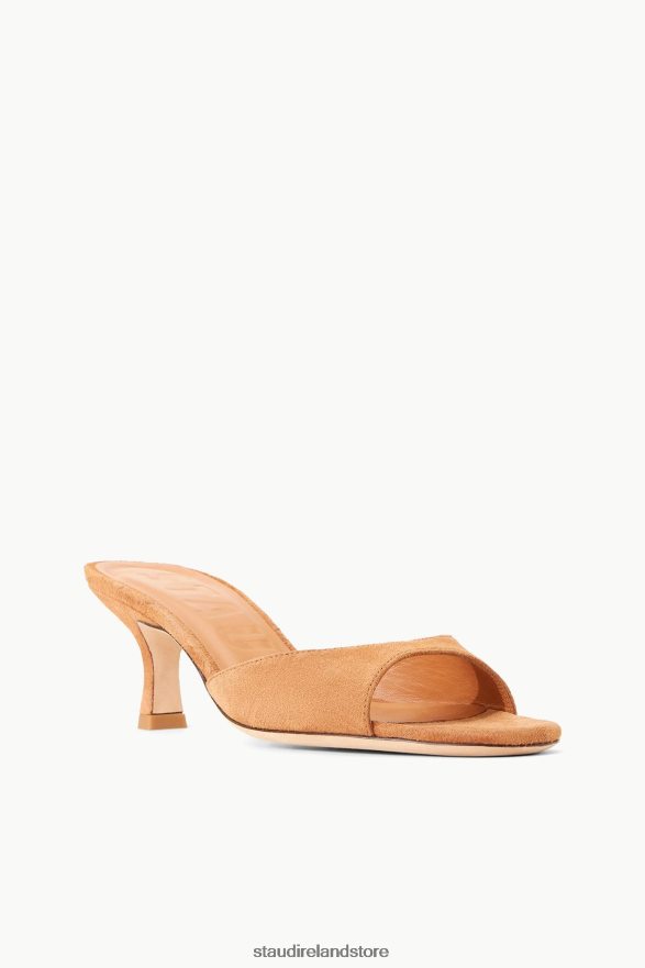 Women Shoes Tan Suede STAUD BRIGITTE MULE H8RLPJ945