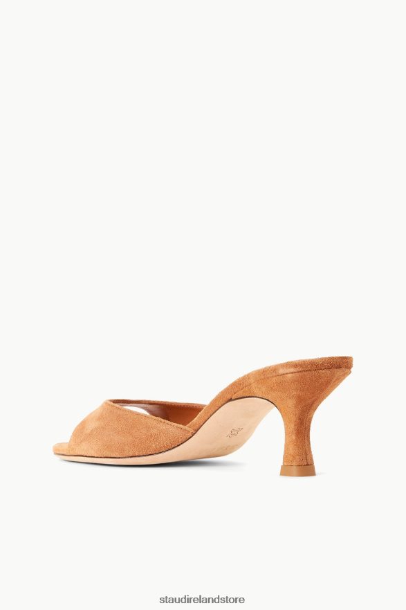 Women Shoes Tan Suede STAUD BRIGITTE MULE H8RLPJ945