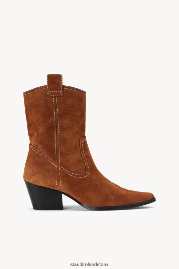 Women Shoes Tan Suede STAUD JUNE BOOT H8RLPJ972
