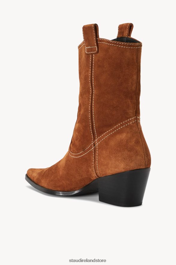 Women Shoes Tan Suede STAUD JUNE BOOT H8RLPJ972