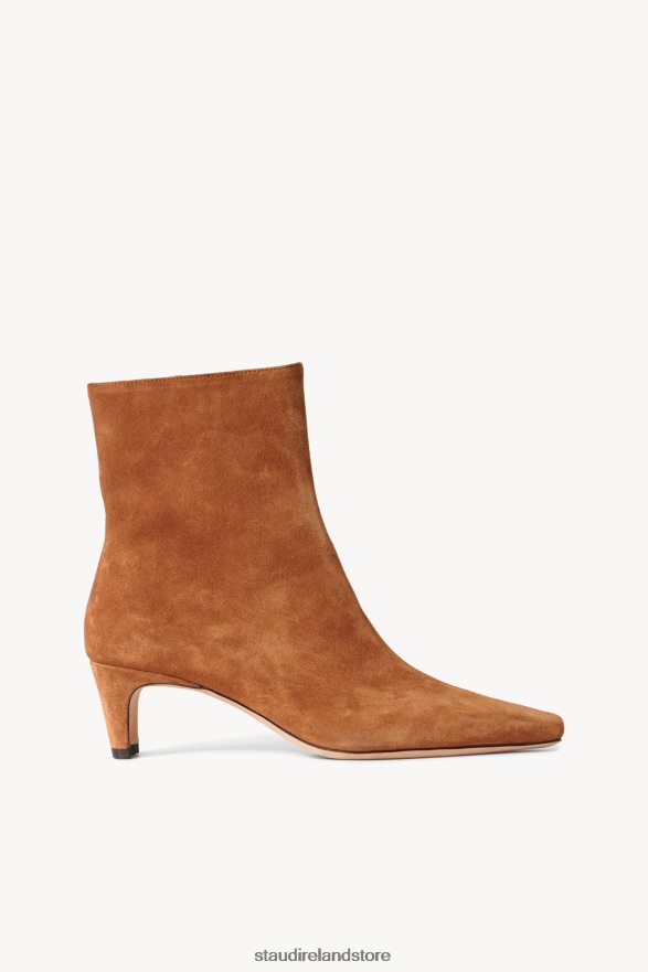Women Shoes Tan Suede STAUD WALLY ANKLE BOOT H8RLPJ982