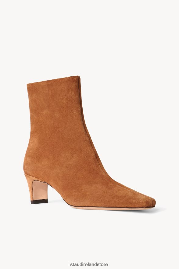 Women Shoes Tan Suede STAUD WALLY ANKLE BOOT H8RLPJ982