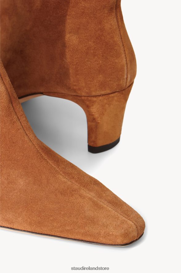 Women Shoes Tan Suede STAUD WALLY ANKLE BOOT H8RLPJ982
